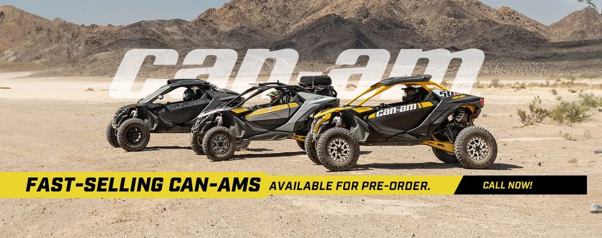 New Can-Am Side-by-side Vehicles